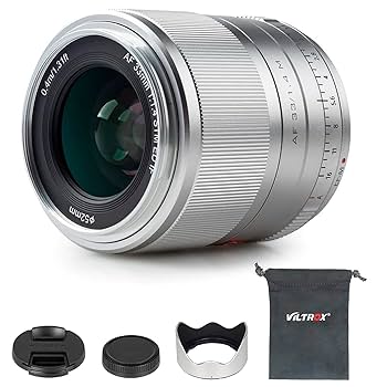 ★良品★ VILTROX EF-M 33mm f1.4 STM AF 33mm_F1.4_M_black-front_view-